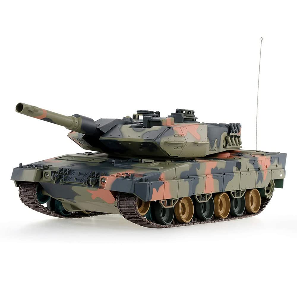 Amazon | 戦車 ラジコン ヘンロン2.4Ghz 1/24ドイツのヒョウ2A5 /米国